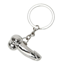 Load image into Gallery viewer, Auto Key Ring Penis Shape Keyfob Keychain Dildo Key Rings Car Key Chain Creative Gift Fashion Zinc Alloy