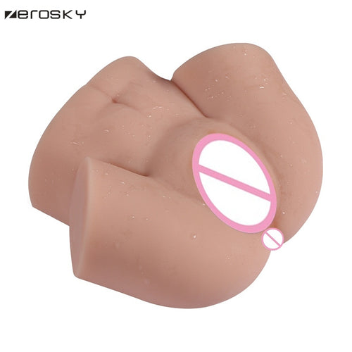 Zerosky Japan Silicone Doll Pussy Male Masturbator Realistic Sex Doll Anal Vaginas Sexy Doll Toys Doll Sex Big Ass Butt for Men